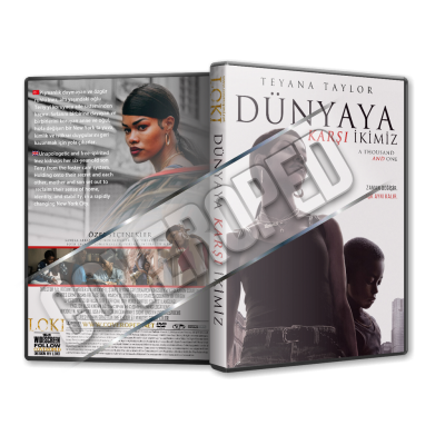 Dünyaya Karşı İkimiz - A Thousand And One - 2023 Türkçe Dvd Cover Tasarımı